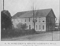 Kreider Hosiery mills